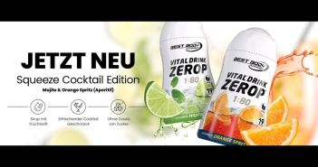 Zuckerfreie ZEROP(R) Squeezies: Mojito und Orange Spritz jetzt (Foto: Fitnesshotline GmbH - Best Body Nutrition. Mammut Nutrition)